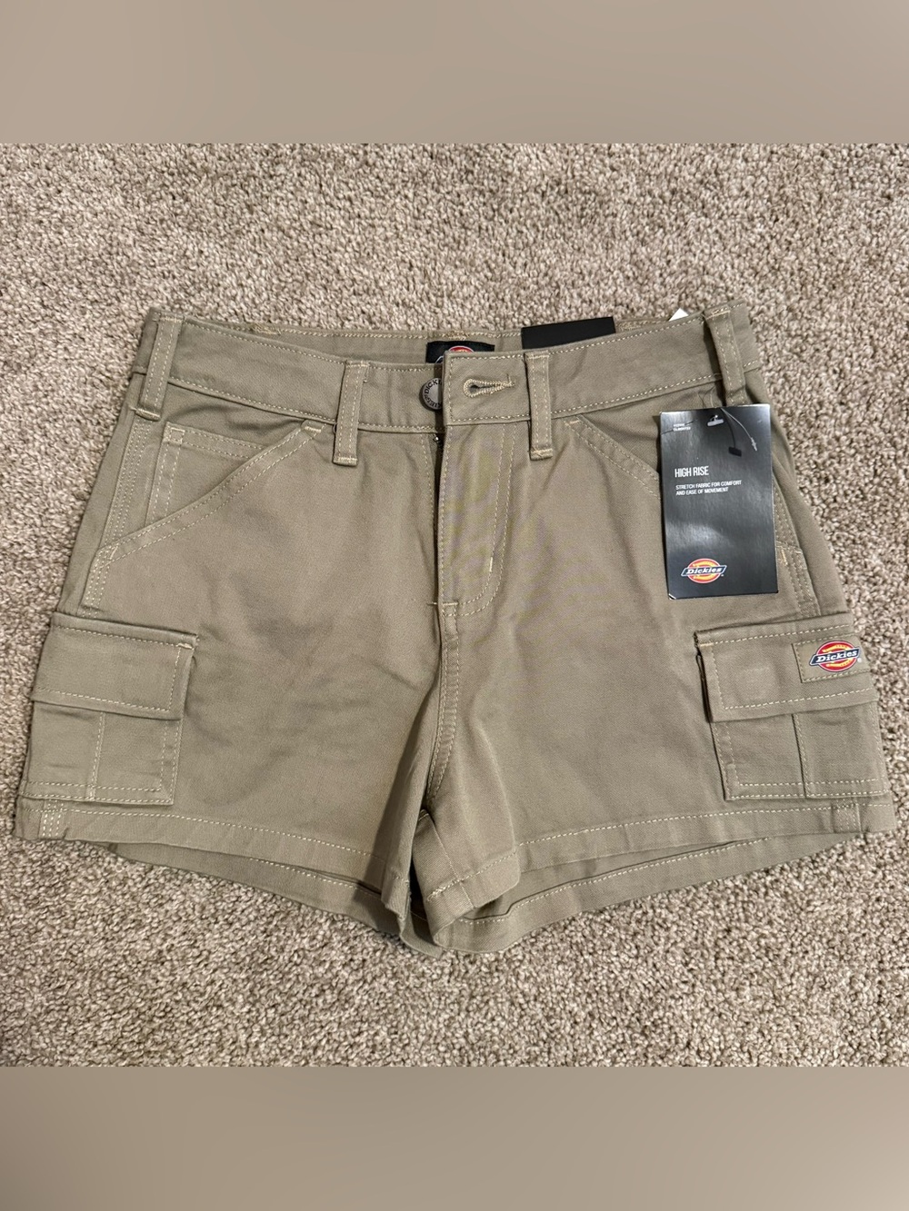 Dickies Olive Green Women's Cargo Shorts